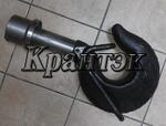 Крюк крановый в сборе с гайкой