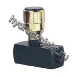 Гидродроссель с обратным клапаном КВМК 10 G1, 16 G1, 25 G1