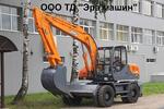 Экскаватор колесный с двигателем Deutz