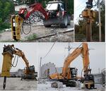 Гидромолот DFine in Rock-5 (Корея) на экскаваторы-погрузчики 5-9 тонн