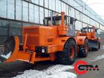 Трактор к701, отвал для уборки снега