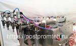 Поршневой дозатор 30-300 мл. Четыре сопла