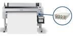 Плоттер Epson SureColor SC-T7200 с ПЗК и чернилами