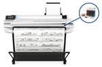 Плоттер HP Designjet T525 36quot; с СНПЧ и чернилами