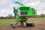 Самоходный измельчитель веток QuadTrack 160