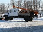 Бурильно-крановая машина БКМ-318-01 (5мест. кабина) ГАЗ-33081(гидр. привод)