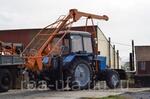 Бурильно-крановая машина БМ-205Д на базе МТЗ-82 (с отвальным оборудованием)