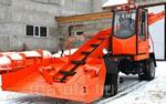 Подметально-уборочная машина Cнегопогрузчик лаповый КЗДМ-206