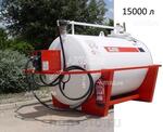 Мини АЗС для дизельного топлива и бензина 15000 л Gespasa KIT-15000 двустенная
