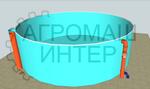 Бассейн для рыбы объем 5,4 м3