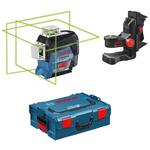 Лазерный уровень Bosch GLL 3-80 CG + BM 1 (12 V) + L-Boxx