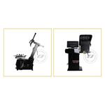 Wiederkraft WDK-764S и WDK-780B+ - комплект станков для шиномонтажа и балансировки колес, 10-24