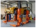 EHB715G10004 FINKBEINER Комплект из 4-х подкатных колонн, г/п 15.000 кг на колонну, проводные
