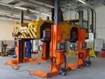 EHB715G10004 FINKBEINER КОМПЛЕКТ ИЗ 4-Х ПОДКАТНЫХ КОЛОНН, Г/П 15.000 КГ НА КОЛОННУ, ПРОВОДНЫЕ