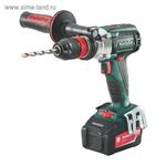 Дрель-шуруповерт аккум. Metabo SB 18 LTXBL Quick, ударная, 2x5,2Ач, 90Нм, БЗП 13 мм, кейс