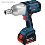 Аккумуляторный ударный гайковерт Bosch GDS 18 V-LI HT (06019B130A), 18В, 1/2quot;, 2х5Ач