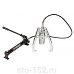 Съемник трехлапый ROCKFORCE RF-65908100H гидравлический 100т с выносным насосом