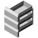 Комплект ящиков для столов APACH CHEF LINE LD623013020