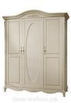 8801 Fiore Bianco ПЛАТЯНОЙ ШКАФ 3-дверный , цвет-ivory