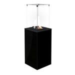 Kratki PATIO MINI/M/G31/37MBAR/CZ - черное стекло, с ручным управлением закрытый газовый обогреватель
