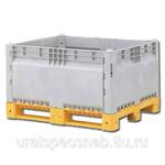 Разборный контейнер 1200х1000х715 сплошной KitBin (спл)