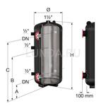Буферная емкость для систем холодоснабжения PS-K, Flamco