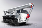 Автокран Челябинец КС- 65717-34 на шасси Камаз 6560 г/п 50т., 34,6 м