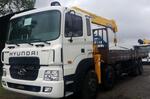 Кран-манипулятор (КМУ) Soosan (Сусан) на базе Hyundai HD 320 (Хундай) (манипулятор)