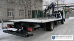 Эвакуатор Hino 500 со сдвижной платформой и КМУ PM17