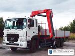 Кран-манипулятор Hyundai HD 250 с КМУ Fassi F155