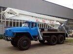 Автовышка ПСС-121.28 (АГП-28) на шасси УРАЛ-4320