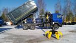 Ломовоз на шасси МАЗ 6312с9 Евро-5 с гидроманипулятором Palfinger VM10L74.