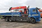 Бортовой КАМАЗ 65117-3010-50 с КМУ PALFINGER INMAN IT150
