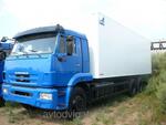 Изотермический фургон на шасси КАМАЗ 65117-3010-23
