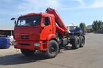 Седельный тягач с кму Fassi F275A.0.22 Камаз 43118