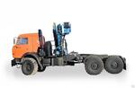 Седельный тягач Камаз 43118 с кму ИМ-320