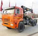 Седельный тягач с КМУ ИМ 240А на шасси КАМАЗ 43118-46