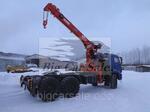 Седельный тягач с КМУ Kanglim KS1256G2 на шасси КАМАЗ 43118-46