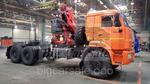 Седельный тягач с КМУ FASSI F245 на шасси КАМАЗ 43118-46