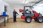Электрический погрузчик Weidemann EHoftrac 1160.