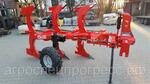Оборотный плуг PO (4 корпуса) с рессорной защитой, рама 120х120
