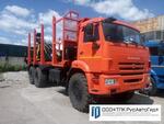 Сортиментовоз С ГМУ МАЙМАН-110S на базе КАМАЗ 43118
