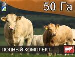 Электропастух для крс на 50 га / 2,8 километра в 2 ряда
