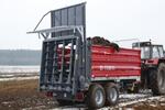 Навозоразбрасыватель 10 тонн N-280/2 адаптер 4 шнека