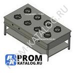Плита газовая Вулкан KSW 08 8795 WOK