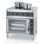 Плита 4 конфорочн.800сер metos ardox c4/24