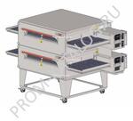 Печь для пиццы конвейерная электрическая XLT X4 2440-2 380 В 3ф, серия G