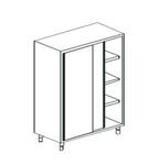 Шкаф закрытый APACH CHEF LINE LHC20-197SD