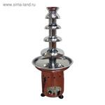 Шоколадный фонтан GASTRORAG CF30A, 360 Вт, 5 ярусов, до 5 кг, с подогревом, нерж. сталь