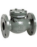 Tecofi CB3243 Клапан обратный створчатый фланцевый  корпус чугун, диск чугун, седловое уплотнение латунь, PN16